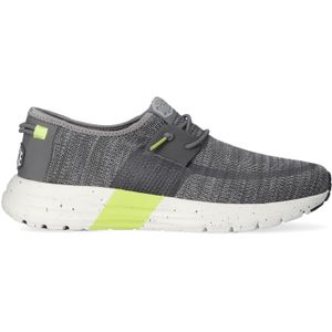 HEYDUDE - Sirocco Sport Mode Heren Sneakers Heather Grey Charcoal