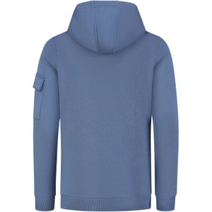 Hoodie slim fit - Blauw grijs