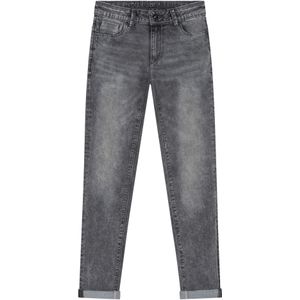 Jongens jeansbroek Ryan skinny fit - Used grijs denim