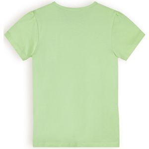 Meisjes t-shirt basic - Kono - Spring groen