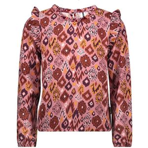 Meisjes blouse roze - Philou - Pleasant AOP