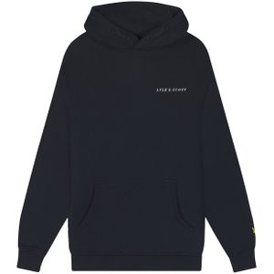 Hoodie Script - Donker navy blauw