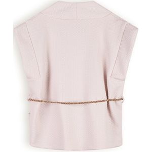 Meisjes vest mouwloos - Kila - Zand blush