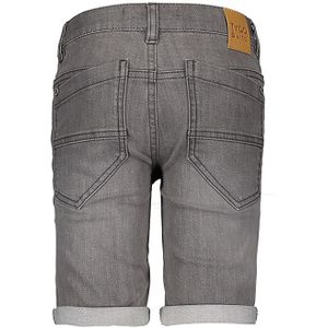 Jongens jeans short stretch - Licht grijs