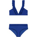 Meisjes bikini triangel - Bella - Deep ocean blauw