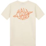 T-shirt space - Beige oranje