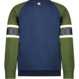 Jongens sweater artwork - Navy blauw