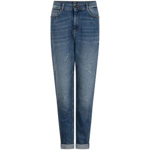 Meisjes jeans broek mom fit - Medium