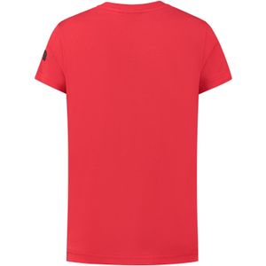 T-shirt met print - Rood