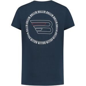 T-shirt met print - Navy blauw