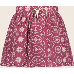 Meisjes rok broidery anglais bloemen