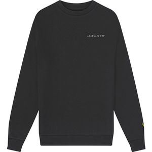 Sweater Script - Gun metal grijs