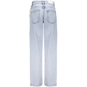 Meisjes jeans broek straight leg - Frankie - Ijs blauw denim