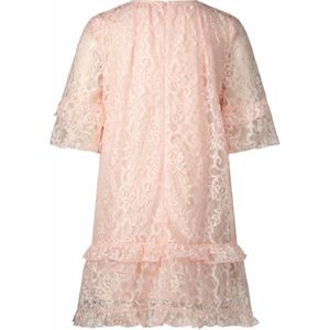 Meisjes jurk met kant - Samber - Roze mist