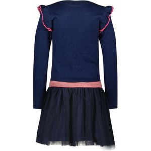 Meisjes jurk tule - Didi - Navy blauw