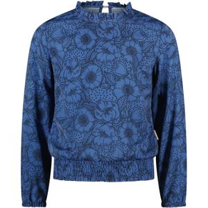 Meisjes blouse - Great bloemen AOP