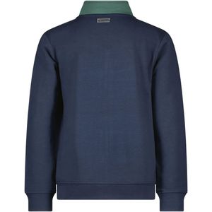 Jongens sweat vest - George - Navy blauw