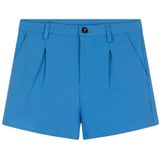 Meisjes pantalon broek krijtstreep - River blauw