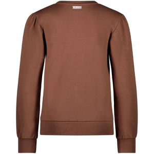 Meisjes sweater bruin - Dina - Cappucino