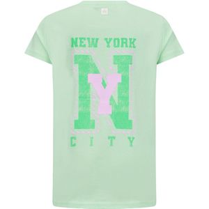 Meisjes t-shirt - Piper - Licht appel groen