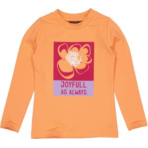 Meisjes shirt - Deven - Zacht oranje