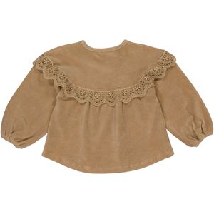 Meisjes blouse - Gia - Zand nomade