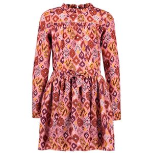 Meisjes jurk roze print - Pixie - Pleasant AOP