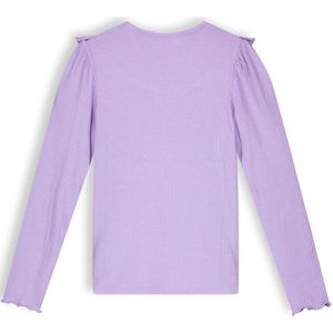 Meisjes shirt jersey rib - Kris - Galaxy lilac