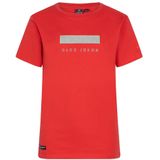Jongens t-shirt INDN - Koraal rood