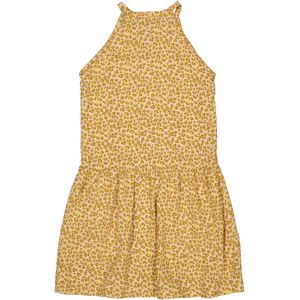 Meisjes jurk - Talia - AOP Zand luipaard