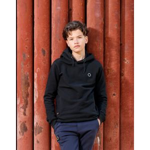 Jongens hoodie badge - Zwart