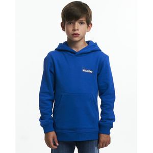 Jongens hoodie Borders - Kobalt blauw
