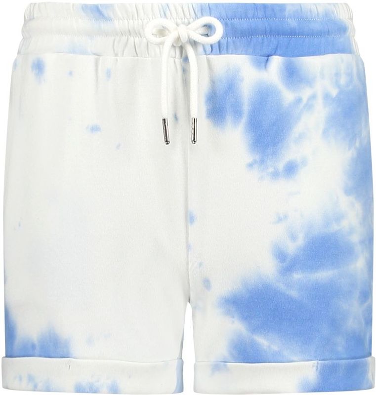 Meisjes short - Mikat Tiedye Co 362 G - Misty blauw dessin