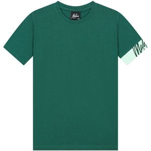 T-shirt captian 2.0 - Donker groen / Mint
