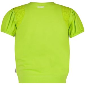 Meisjes t-shirt - Guusje - Toxic groen
