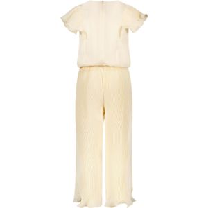 Meisjes jumpsuit plisee- Kesra - Pearled ivoor wit