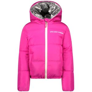 Meisjes reversibel winterjas - Jacky - Knock out roze