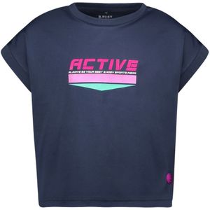 Meisjes t-shirt Active - Alise - Navy blauw
