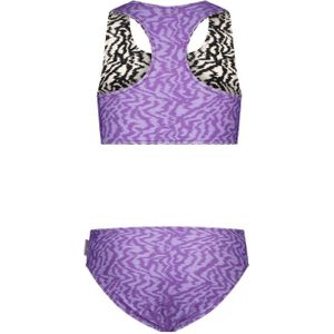 Meisjes reversibel bikini - Zebra Banana