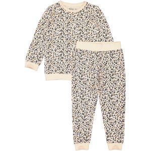 Meisjes pyjama - Puck D - AOP Roze bloemen