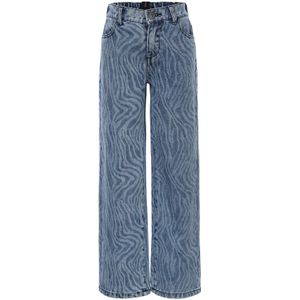 Meisjes jeans broek - Konings blauw