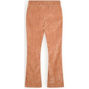 Meisjes flair broek velvet stretch - Sady - Taupe