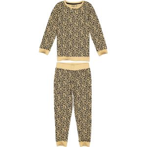 Meisjes pyjama Puck - AOP animal zand