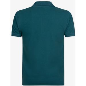 Jongens polo shirt pique - Petrol groen
