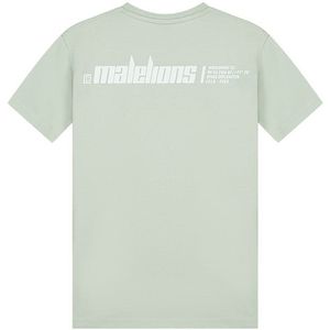 T-shirt worldwide - Aqua grijs