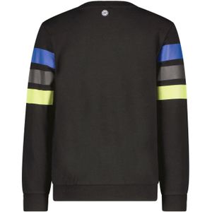 Jongens sweater strepen - Zwart