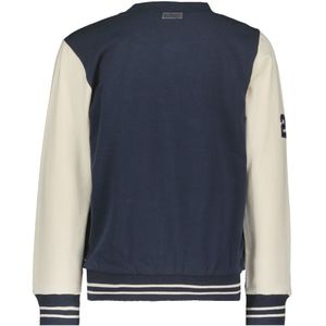 Jongens sweat vest - Pelle - Navy blauw