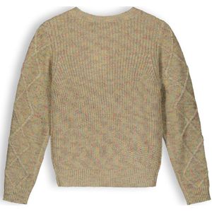 Meisjes sweater - Keson - Animal bruin