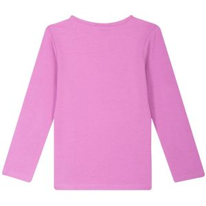 Meisjes t-shirt LS - Licht paars