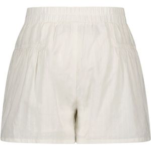 Meisjes short met riem - Off white